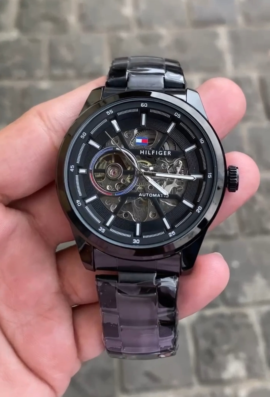 Tomm_y Hilfige_r Men's_ _Skeleton_Watch_