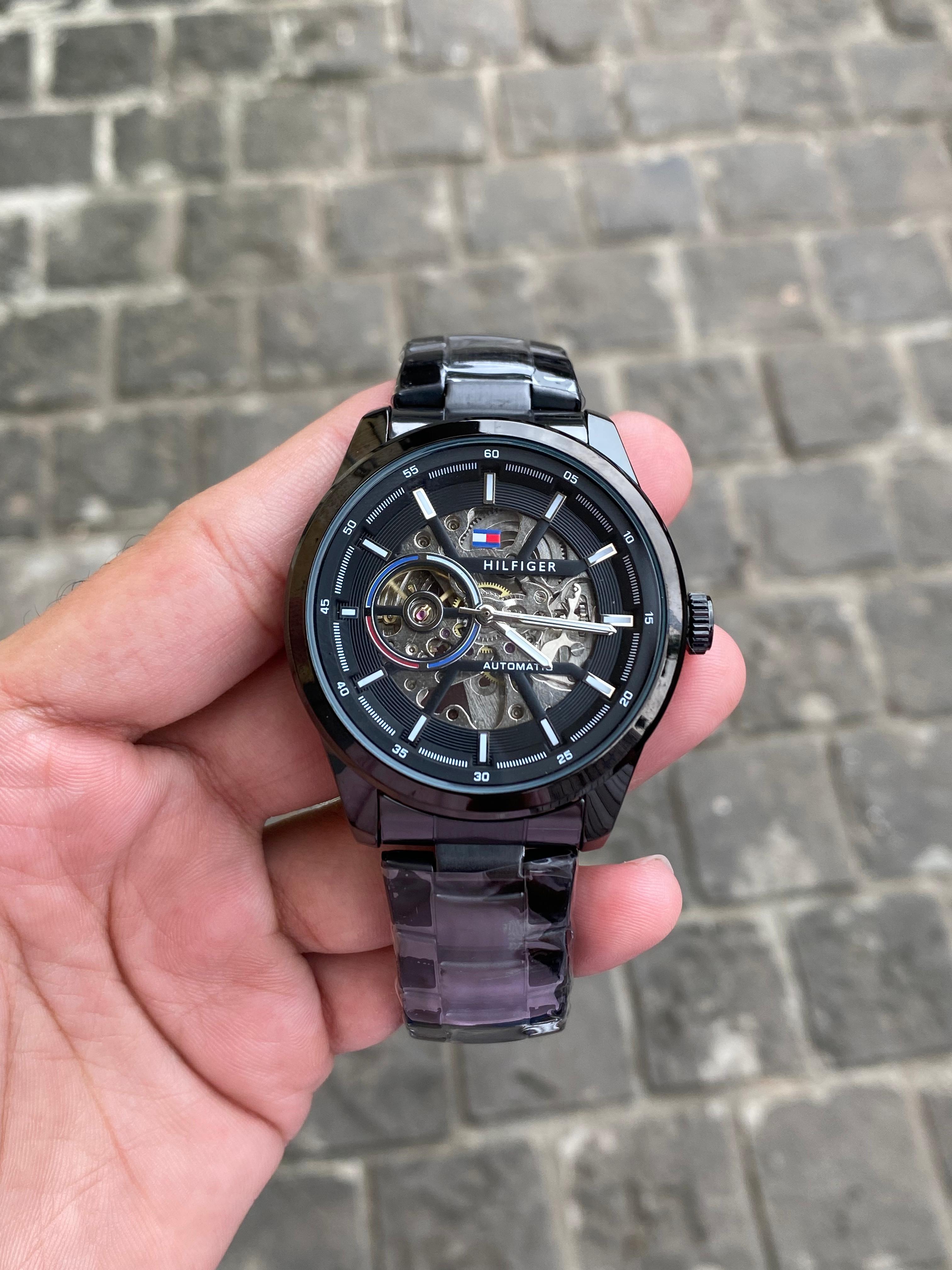 Tomm_y Hilfige_r Men's_ _Skeleton_Watch_