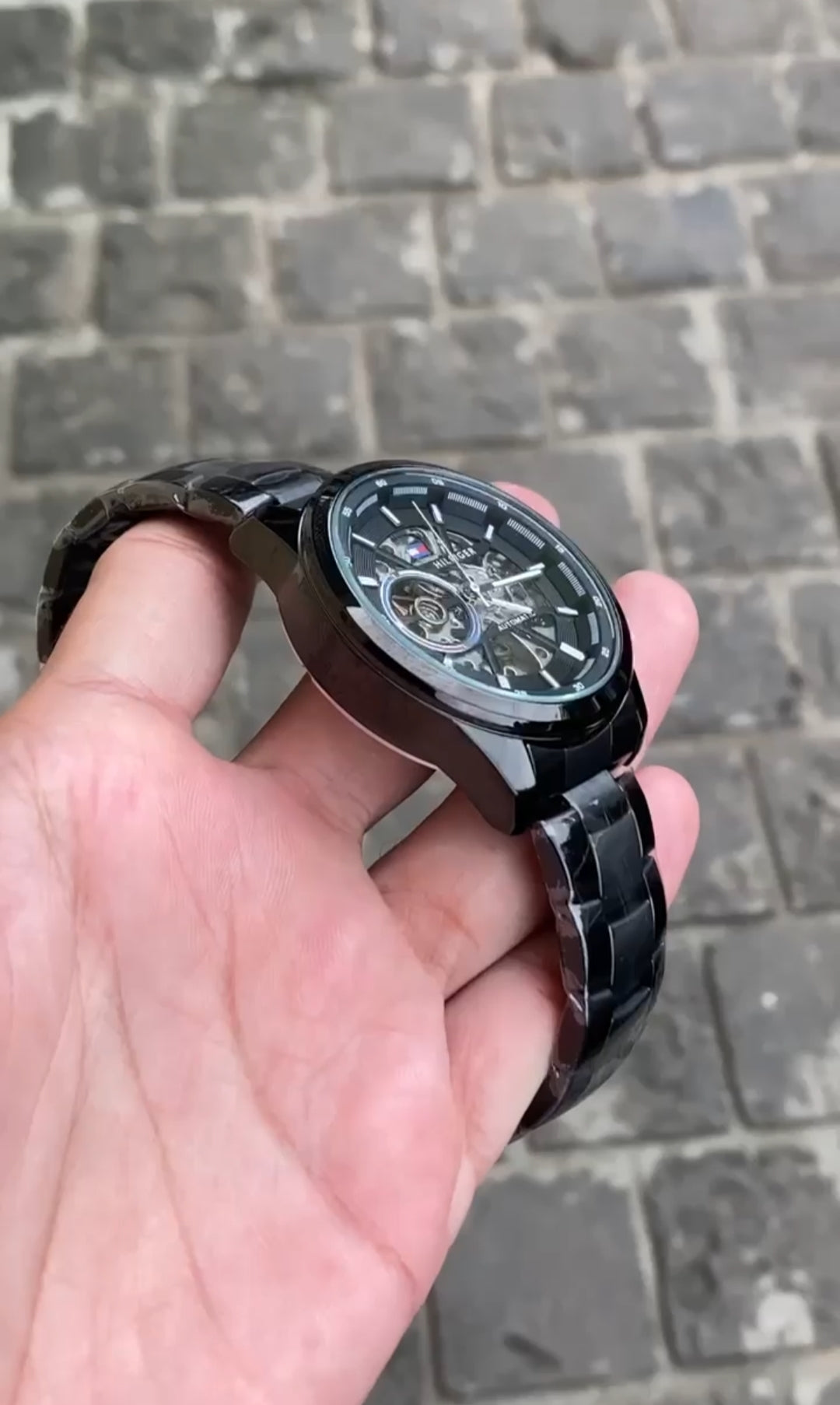 Tomm_y Hilfige_r Men's_ _Skeleton_Watch_